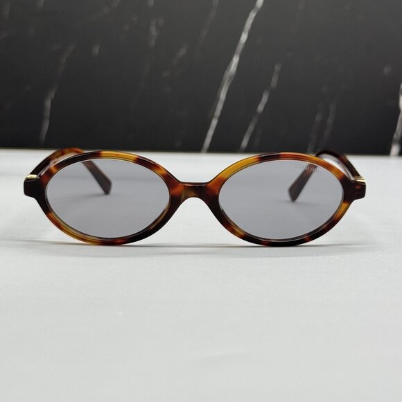 NEW MIU MIU MU04ZS 21C40O SUNGLASSES HAVANA/GRAY WOMEN MU 04ZS, SMU 04Z main image 11